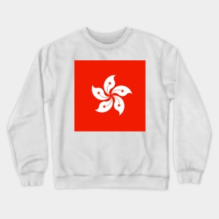 Hong Kong flag Crewneck Sweatshirt